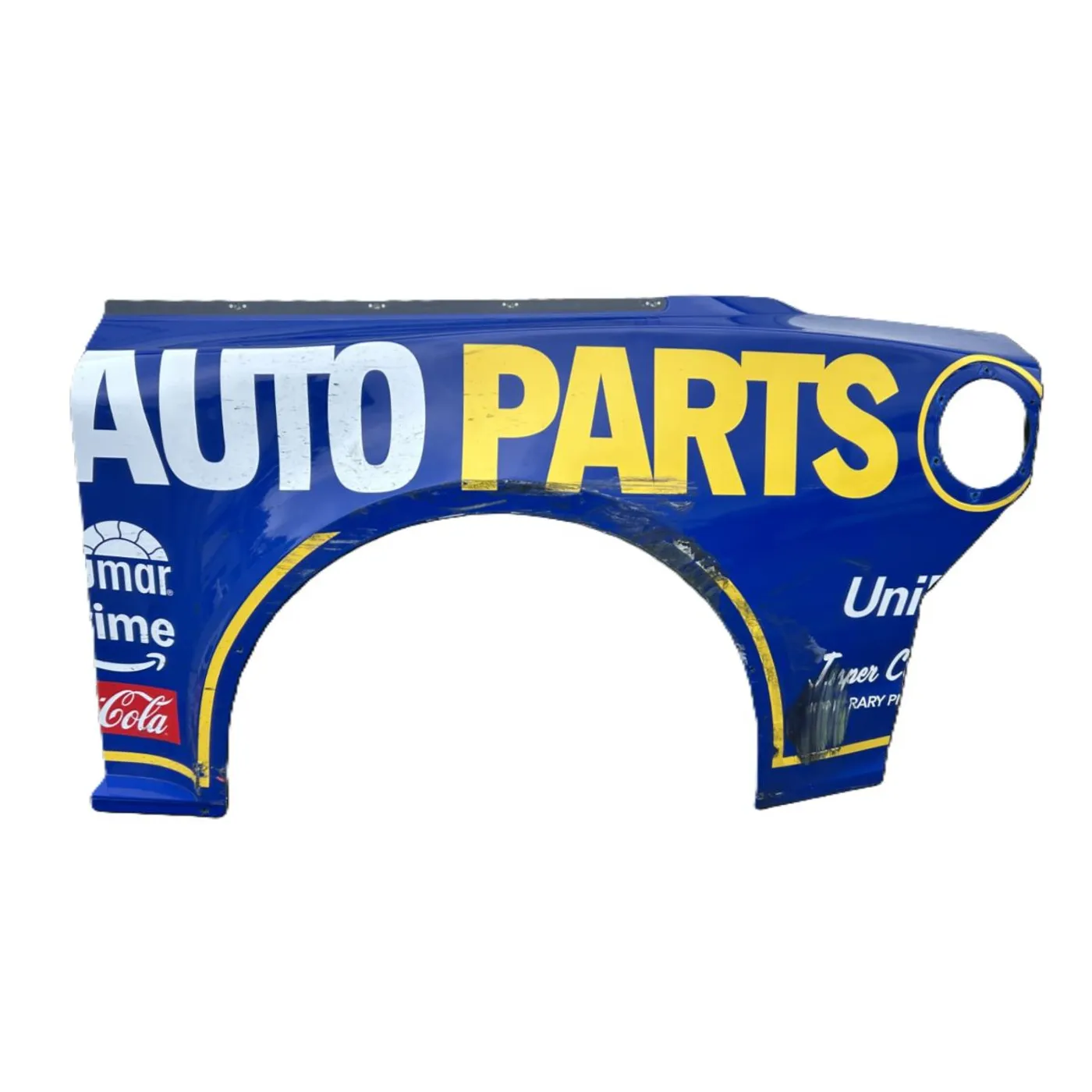 Hendrick Motorsports Race Used 2025 Chase Elliott #9 NAPA Auto Parts Left Rear Quarter Panel - Iowa