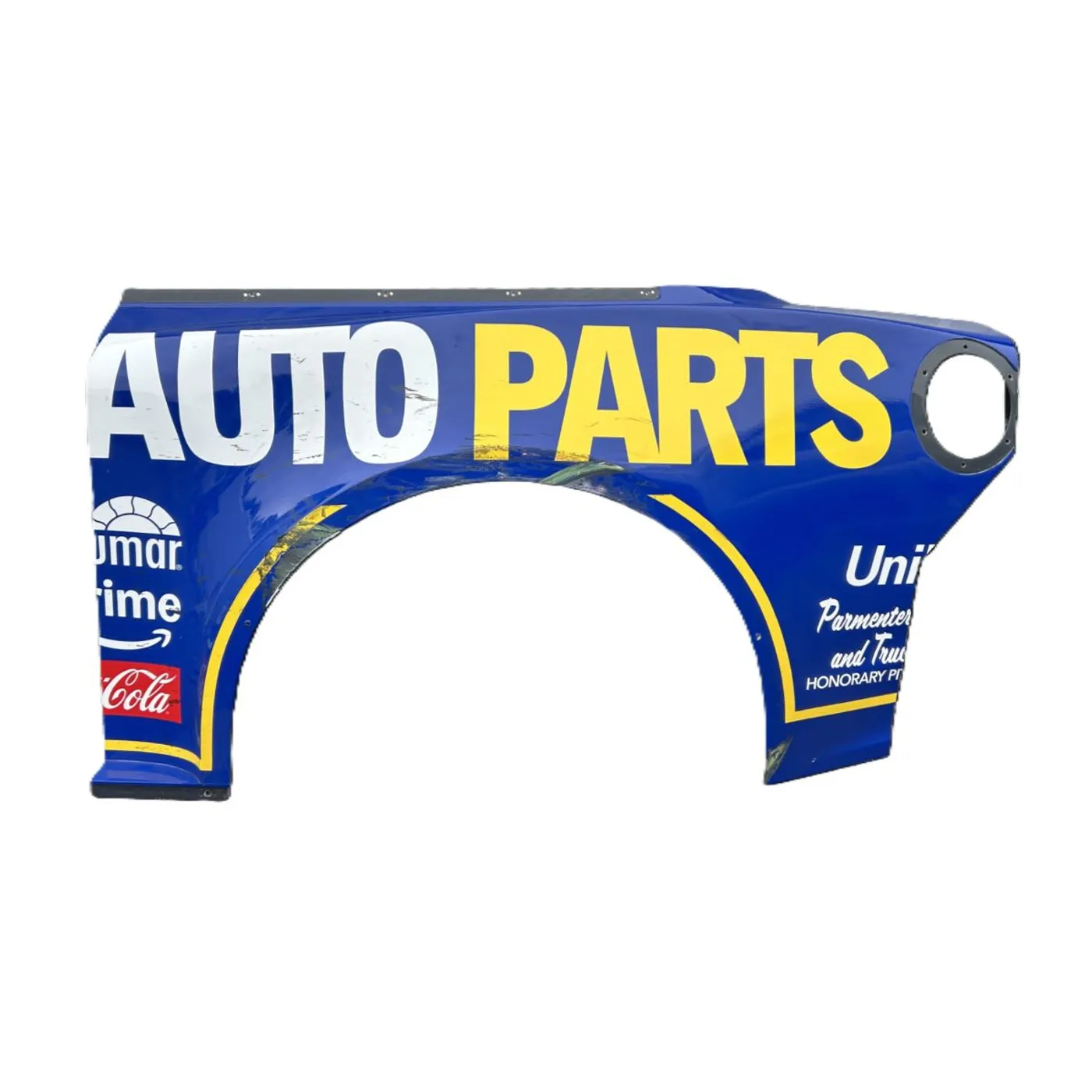 Hendrick Motorsports Race Used 2025 Chase Elliott #9 NAPA Auto Parts Left Rear Quarter Panel - Watkins Glen