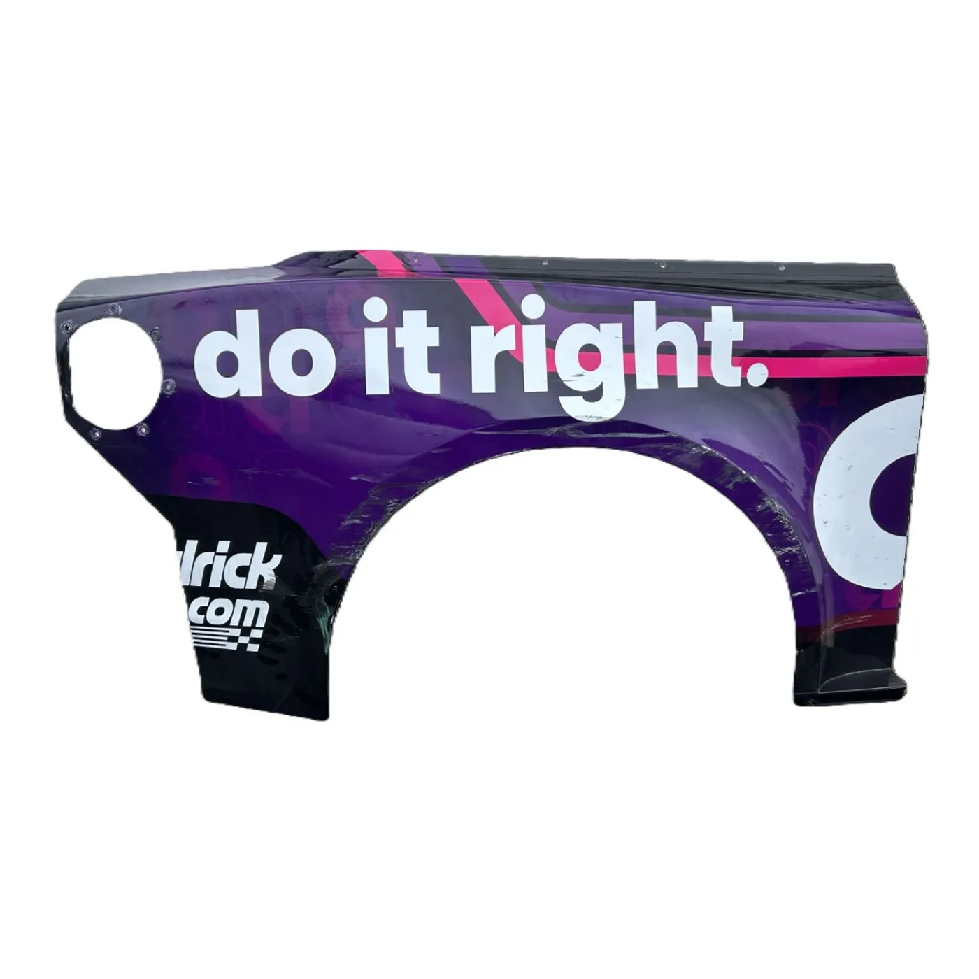 Hendrick Motorsports Race Used 2025 Alex Bowman #48 Ally Right Rear Quarter Panel - Watkins Glen