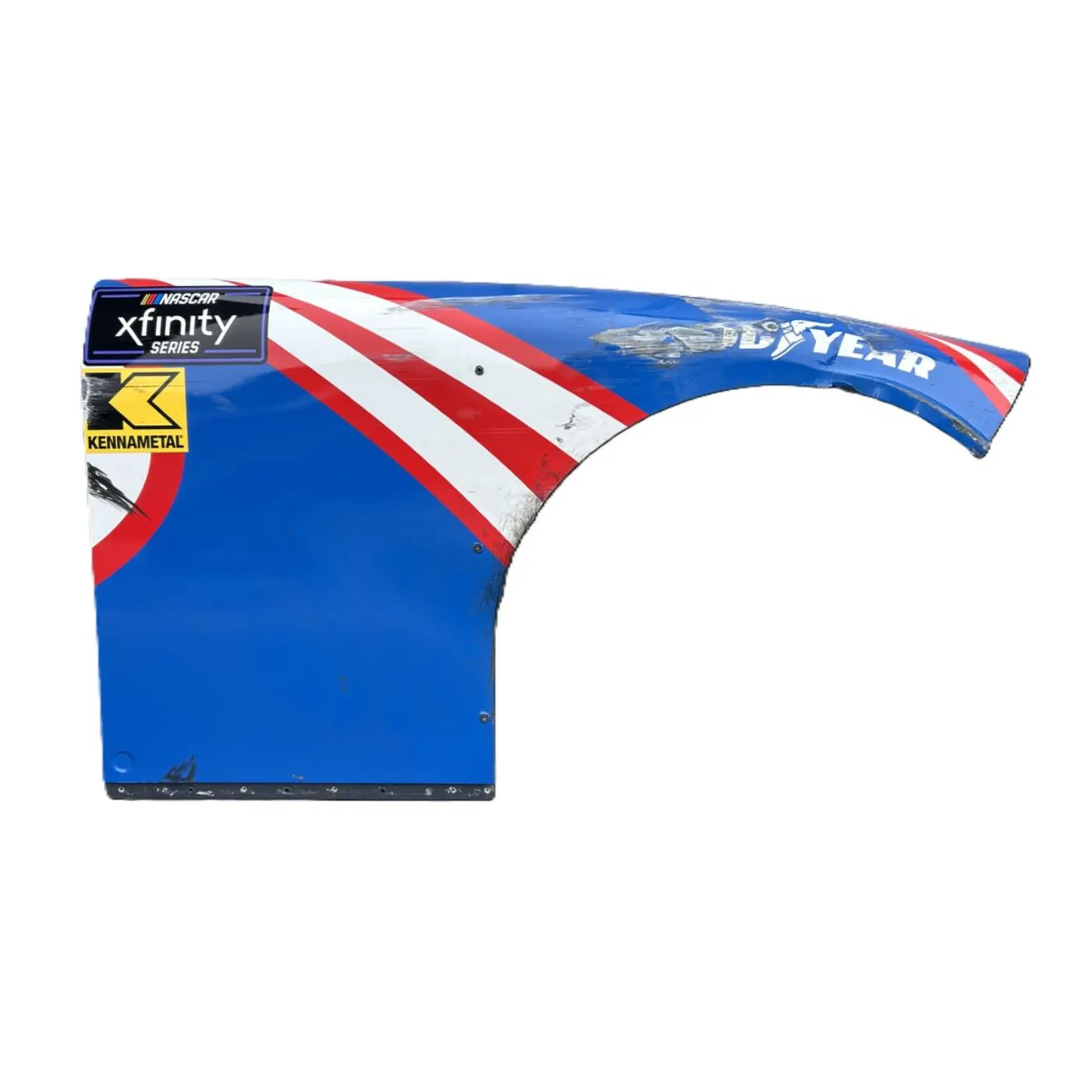 Hendrick Motorsports Race Used 2025 Corey Day #17 NXS HendrickCars.com Right Front Fender - Iowa