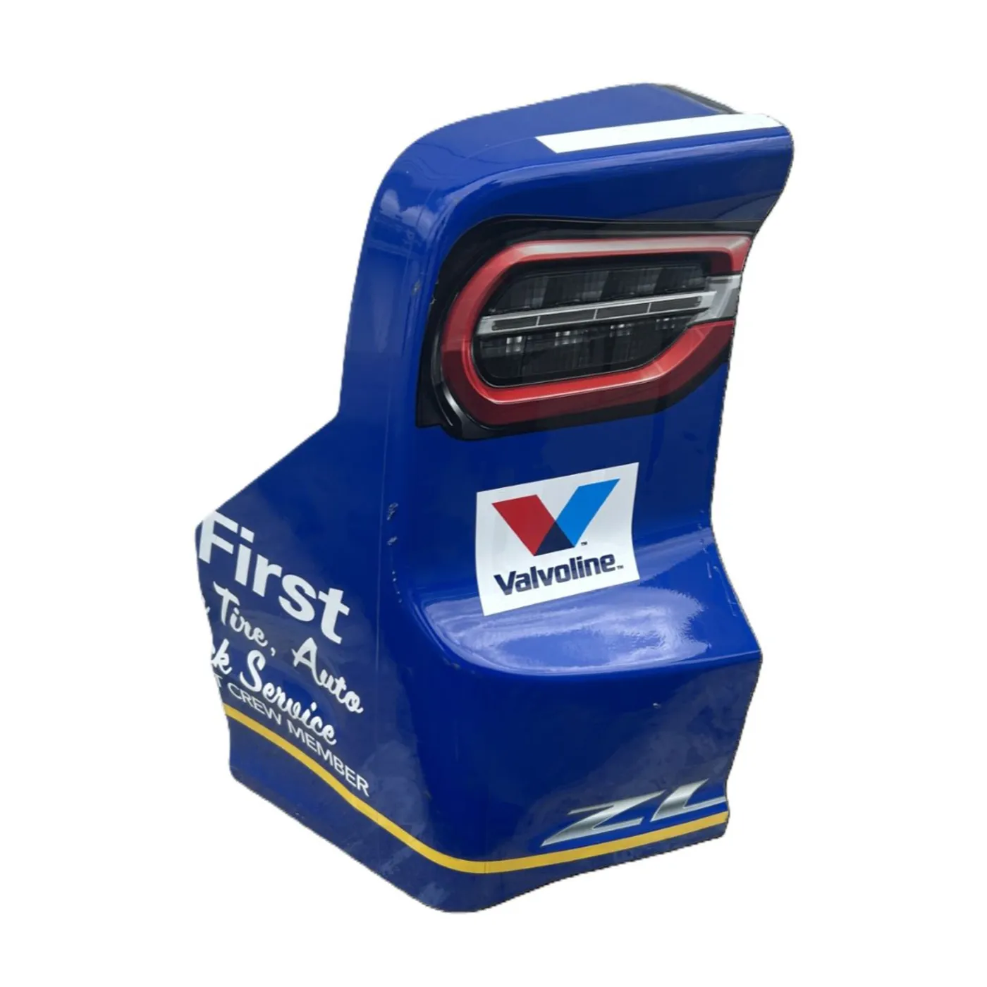 Hendrick Motorsports Race Used 2025 Chase Elliott #9 NAPA Auto Parts Left Rear Bumper - Watkins Glen