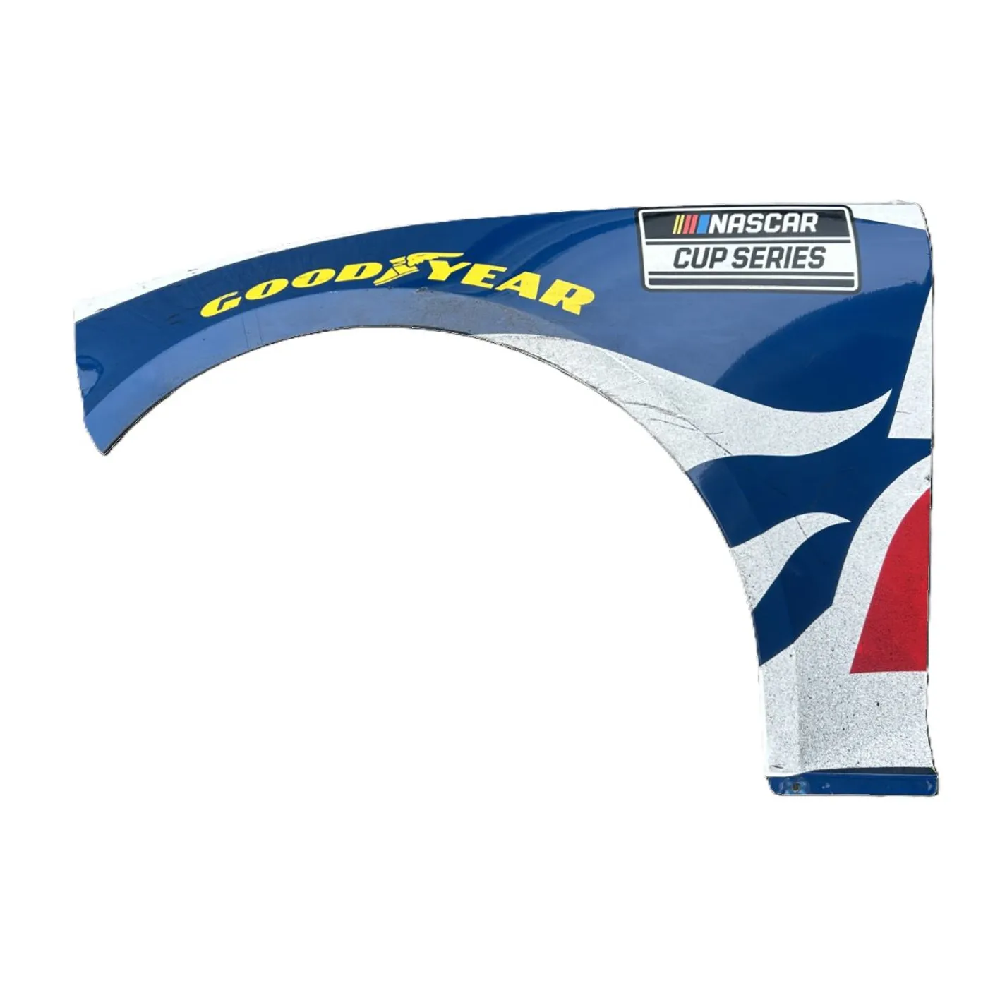 Hendrick Motorsports Race Used 2025 William Byron #24 Liberty Left Front Fender - Richmond, Regular Season Champ Clinching Race