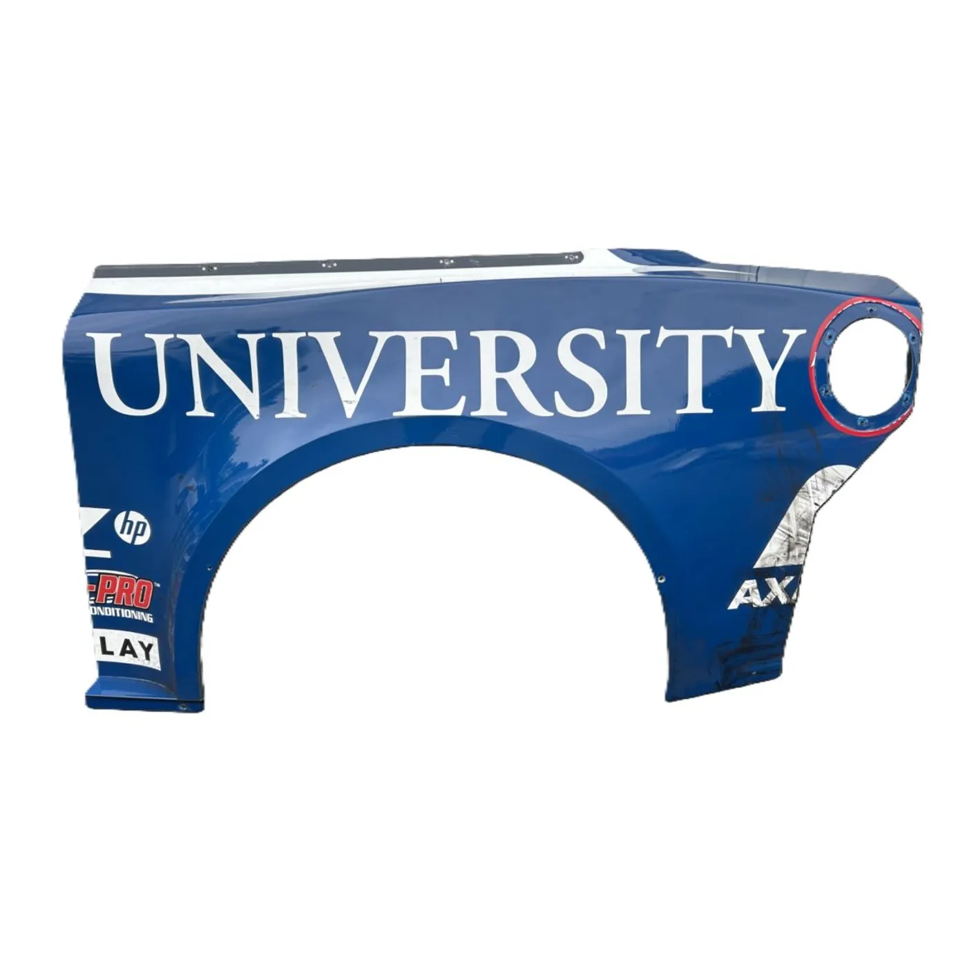 Hendrick Motorsports Race Used 2025 William Byron #24 Liberty Left Rear Quarter Panel - Richmond, Regular Season Champ Clinching Race