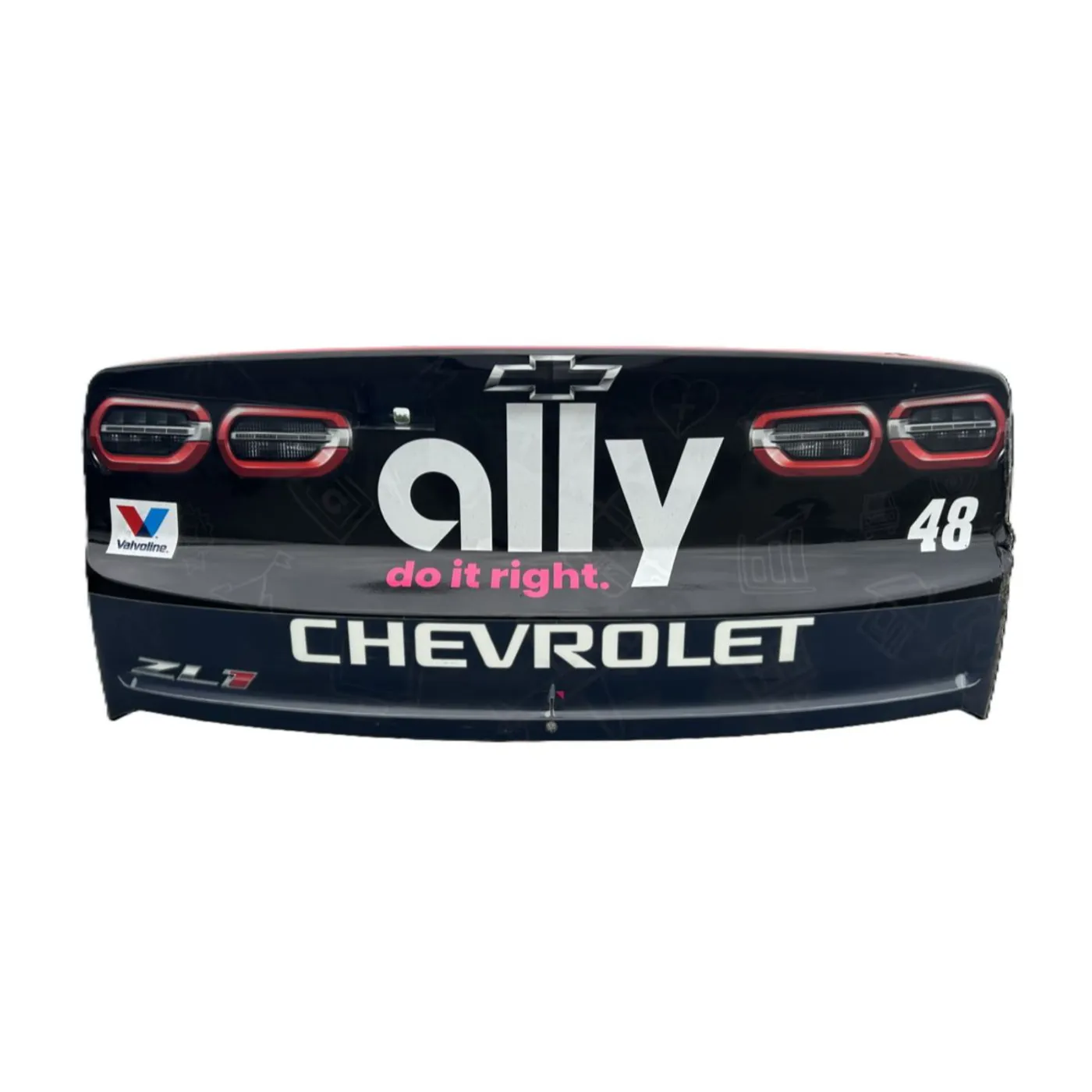 Hendrick Motorsports Race Used 2025 Alex Bowman #48 Ally Rear Bumper - Daytona 2