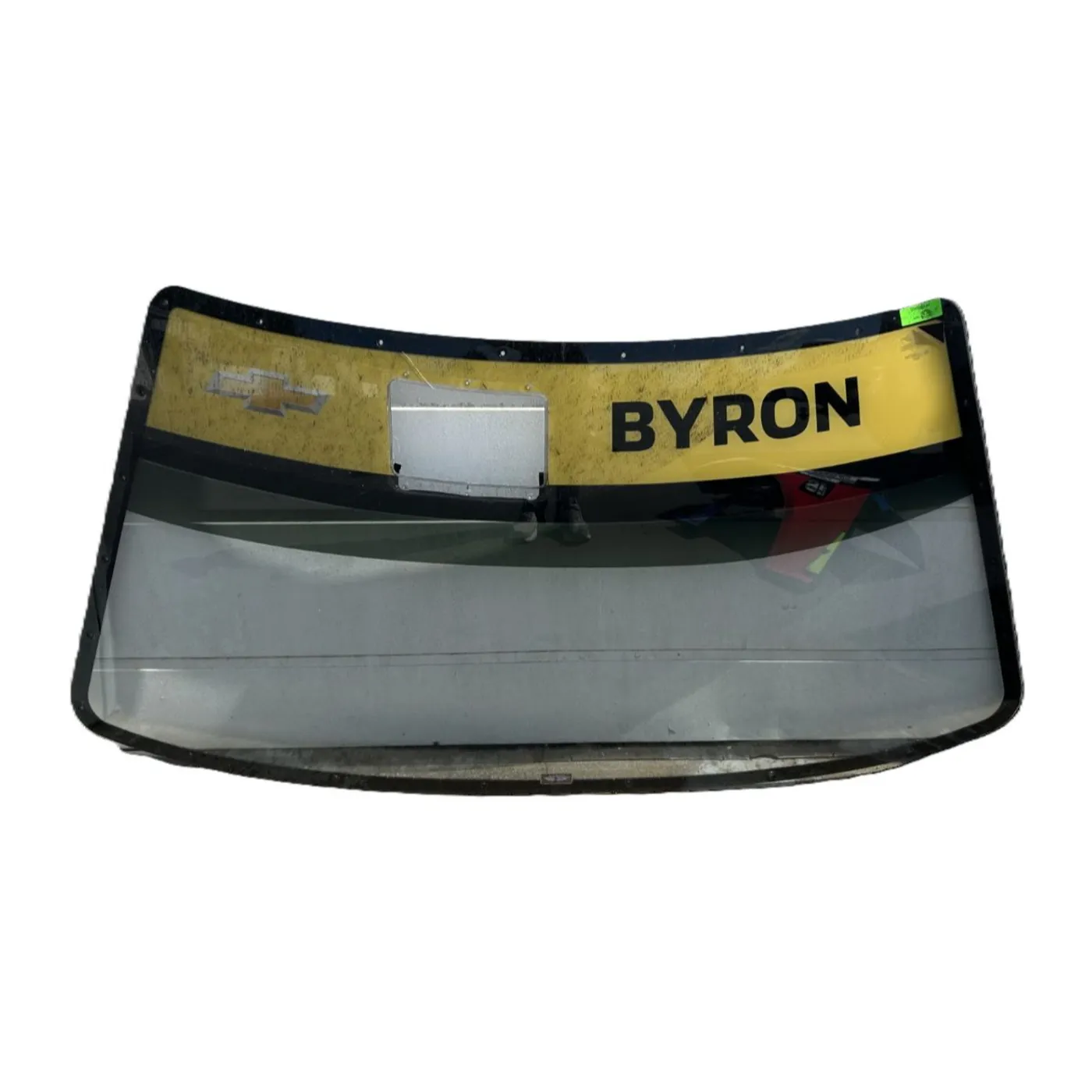 Hendrick Motorsports Race Used 2025 William Byron #24 Front Windshield - Darlington 2
