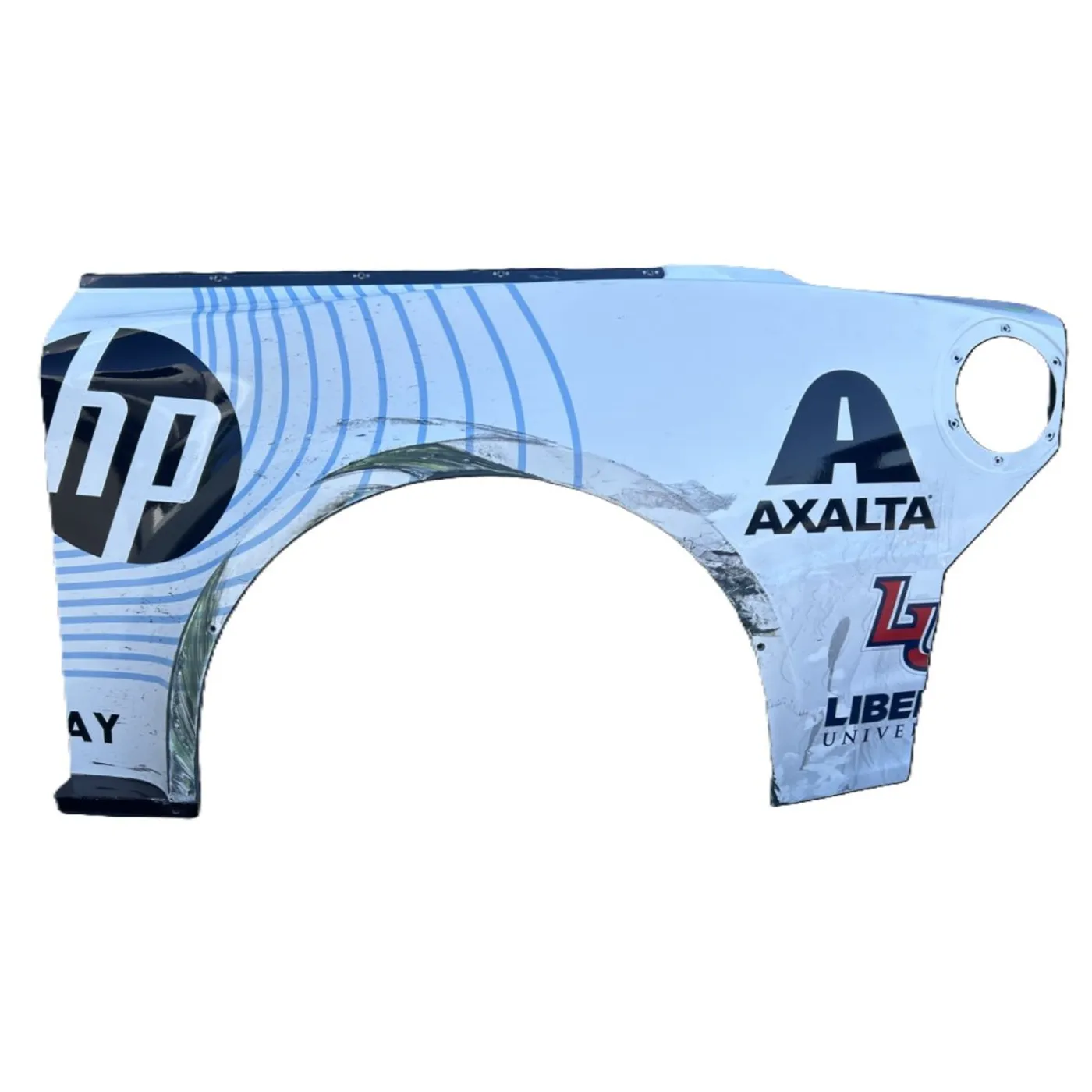 Hendrick Motorsports Race Used 2025 William Byron #24 Z by HP Left Rear Quarter Panel - St. Louis
