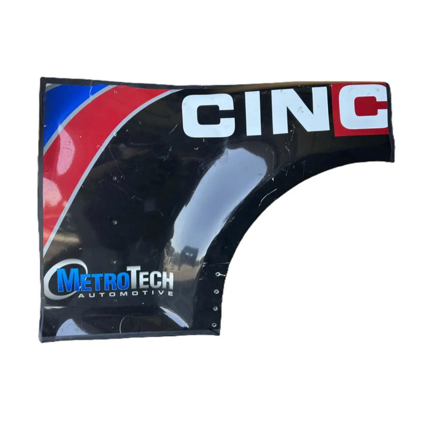Hendrick Motorsports Race Used 2021 Kyle Larson #5 Cincinnati Partial Right Rear Quarter Panel