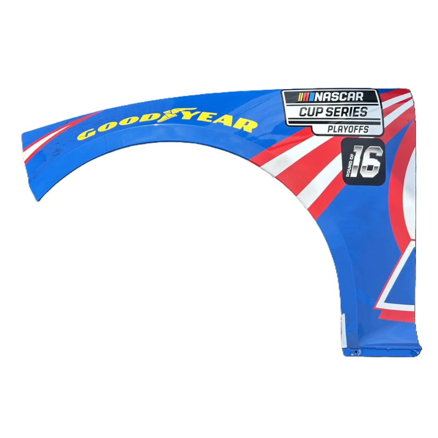 Hendrick Motorsports Race Used 2025 Kyle Larson #5 HendrickCars.com Left Front Fender - Bristol 2
