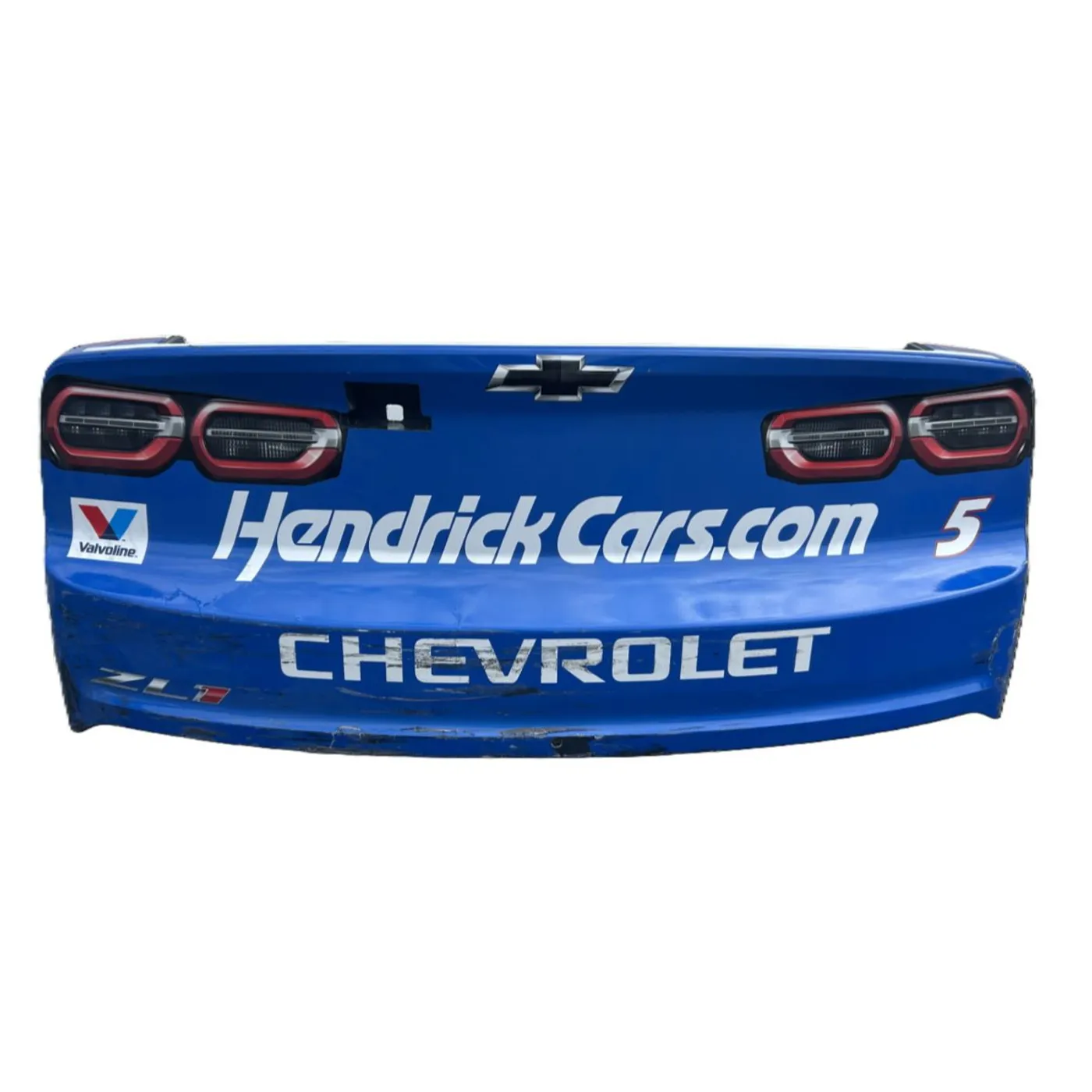 Hendrick Motorsports Race Used 2025 Kyle Larson #5 HendrickCars.com Rear Bumper - Bristol 2