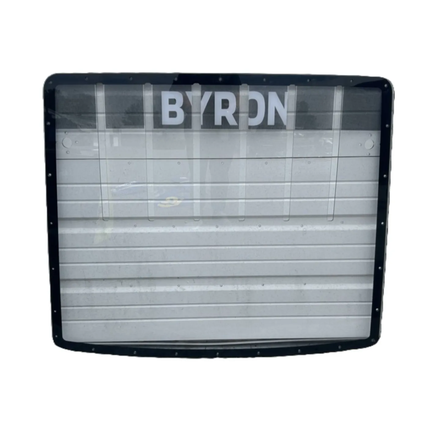 Hendrick Motorsports Race Used 2025 William Byron #24 Rear Windshield - Bristol 2