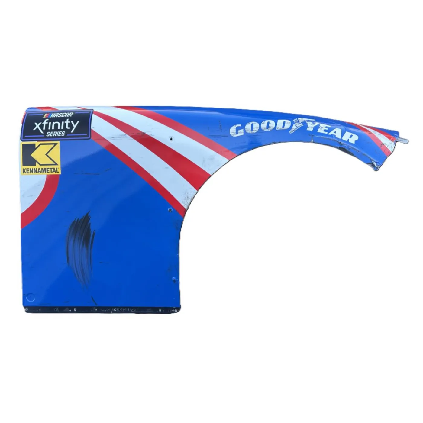 Hendrick Motorsports Race Used 2025 Corey Day #17 NXS HendrickCars.com Right Front Fender - Bristol 2