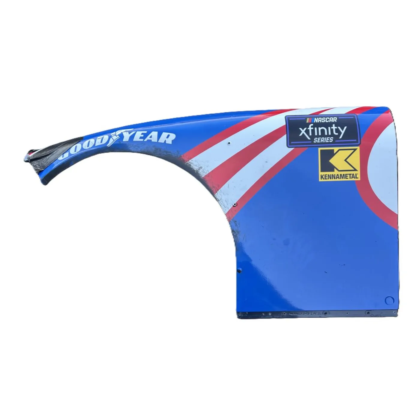 Hendrick Motorsports Race Used 2025 Corey Day #17 NXS HendrickCars.com Left Front Fender - Bristol 2