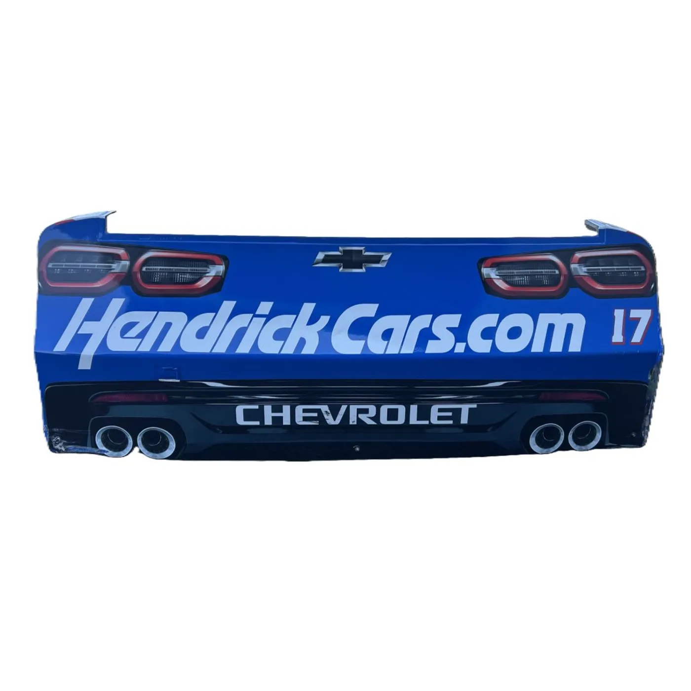 Hendrick Motorsports Race Used 2025 Corey Day #17 NXS HendrickCars.com Rear Bumper - Bristol 2