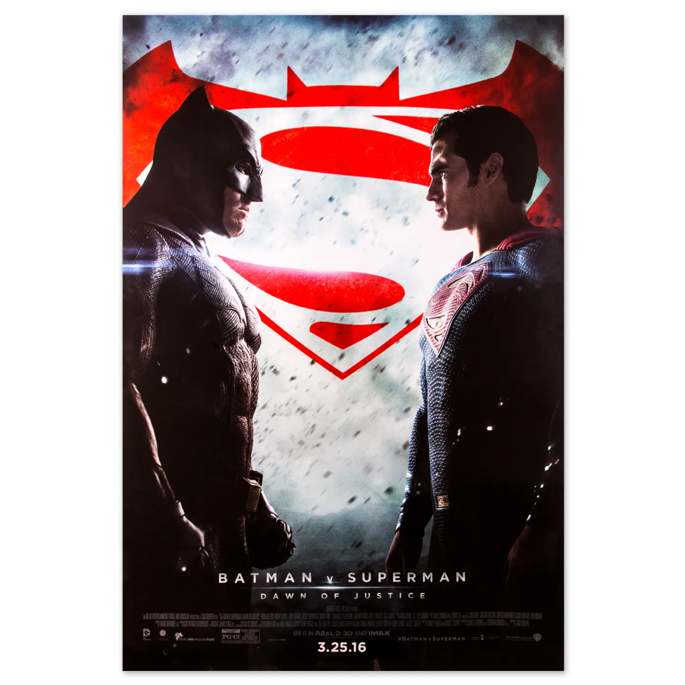 Hendrick Motorsports HMS Batman v. Superman Movie Poster