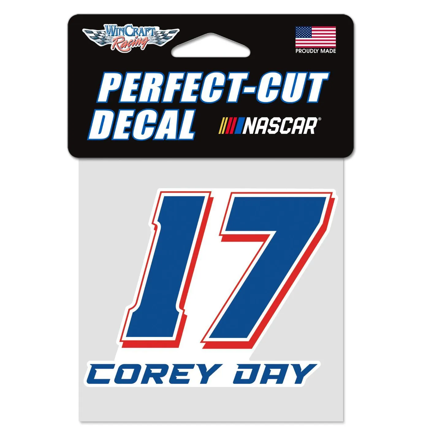 Hendrick Motorsports Corey Day #17 HendrickCars.com Perfect Cut Decal