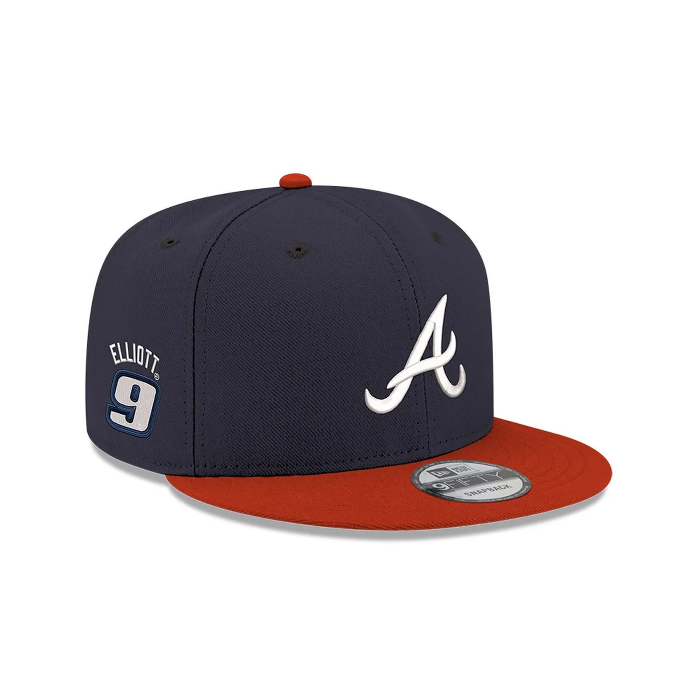 Hendrick Motorsports Chase Elliott #9 Atlanta Braves New Era Navy 9FIFTY Cap