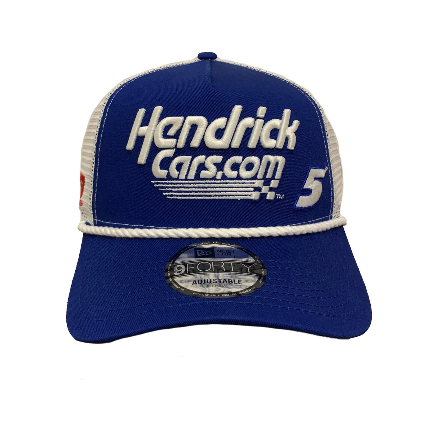 Hendrick Motorsports Kyle Larson #5 Exclusive Daytona Night Race Glow In The Dark New Era 9FORTY AF Rope Trucker Cap
