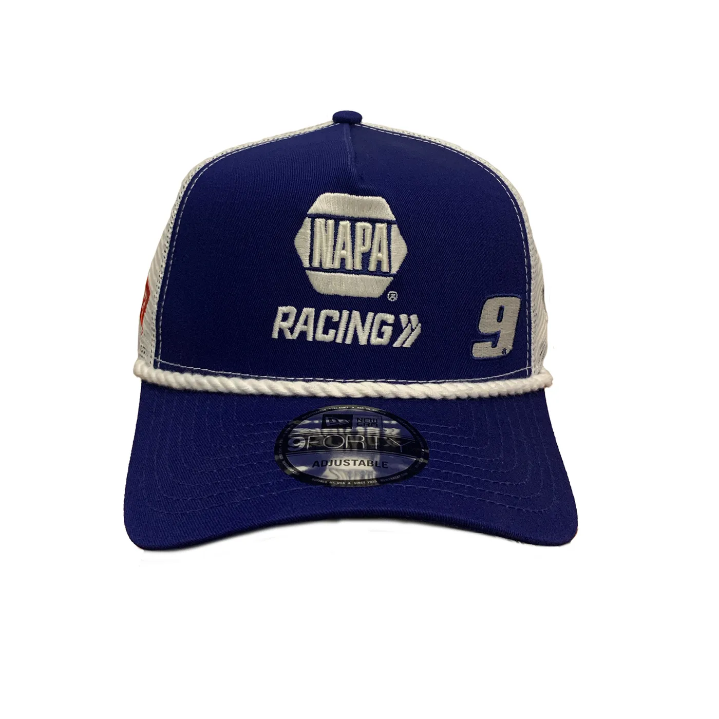 Hendrick Motorsports Chase Elliott #9 Exclusive Daytona Night Race Glow In The Dark New Era 9FORTY AF Rope Trucker Cap