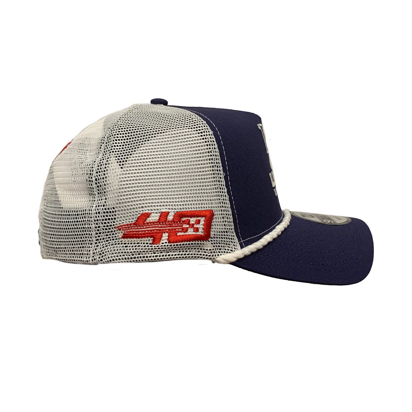 Hendrick Motorsports William Byron #24 Exclusive Daytona Night Race Glow In The Dark New Era 9FORTY AF Rope Trucker Cap