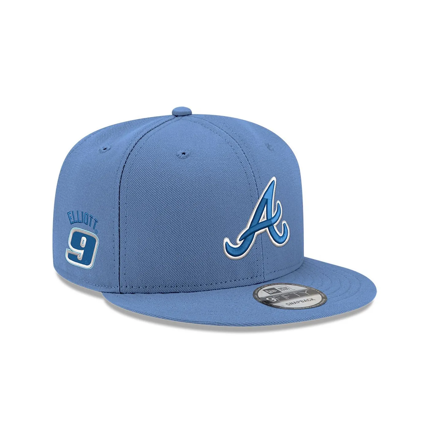 Hendrick Motorsports Chase Elliott #9 Atlanta Braves New Era Sky 9FIFTY Cap