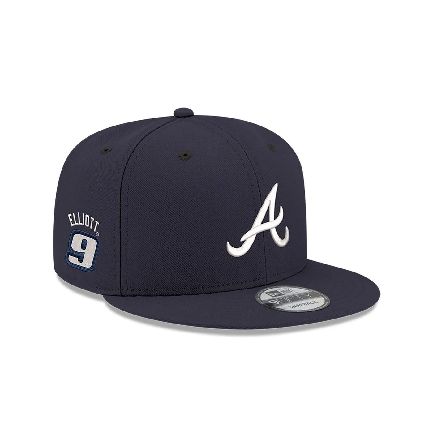 Hendrick Motorsports Chase Elliott #9 Atlanta Braves New Era Navy 9FIFTY Cap
