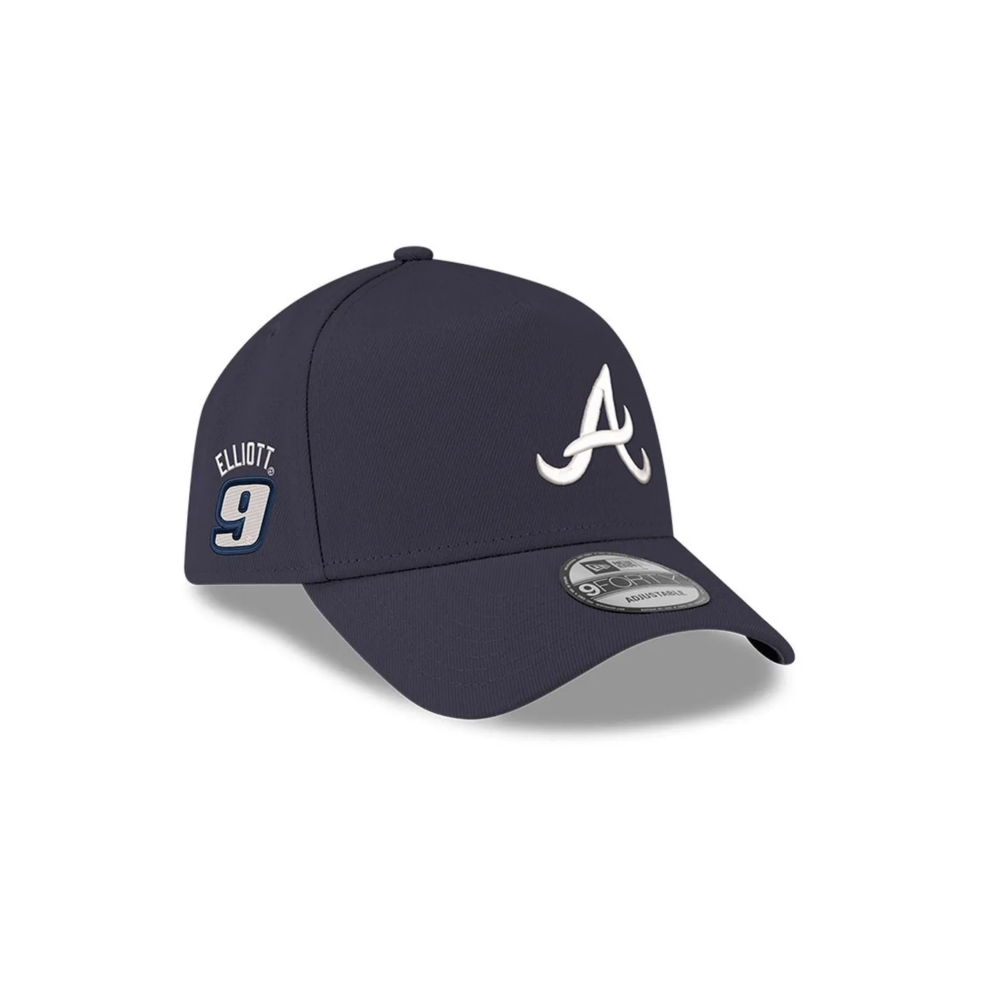 Hendrick Motorsports Chase Elliott #9 Atlanta Braves New Era Navy 9FORTY AF Cap