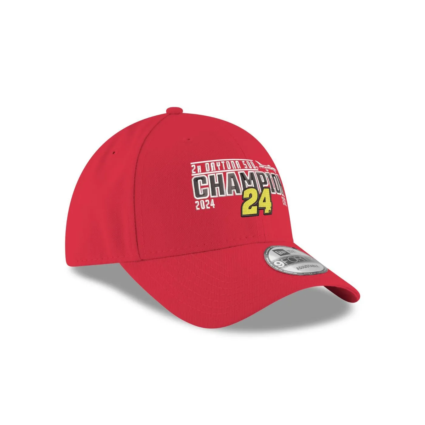 Hendrick Motorsports William Byron #24 2025 Daytona 500 Champion EXCLUSIVE Red New Era 9FORTY Cap