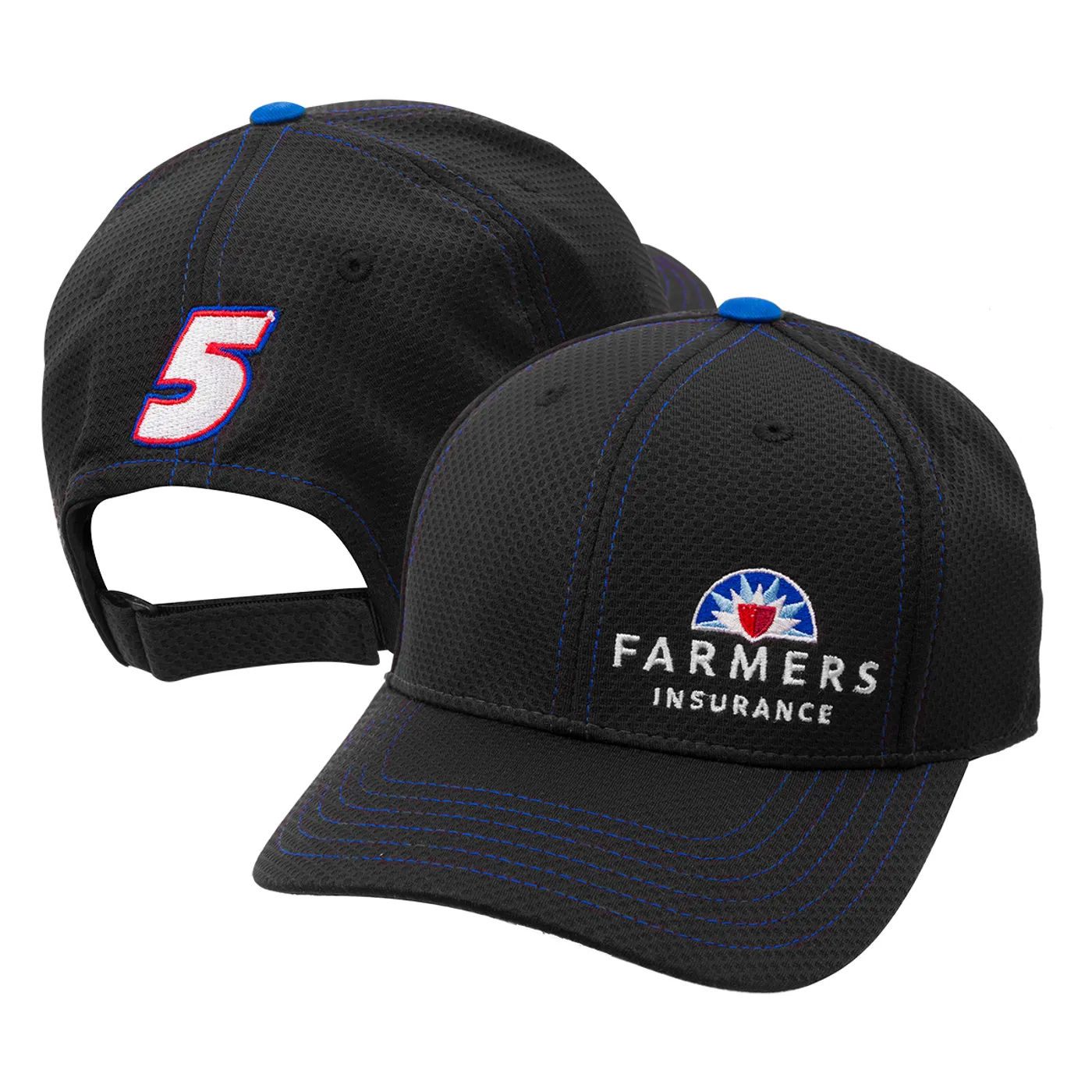 Hendrick Motorsports Kasey Kahne #5 Official 2017 Team Hat - Farmers Insurance
