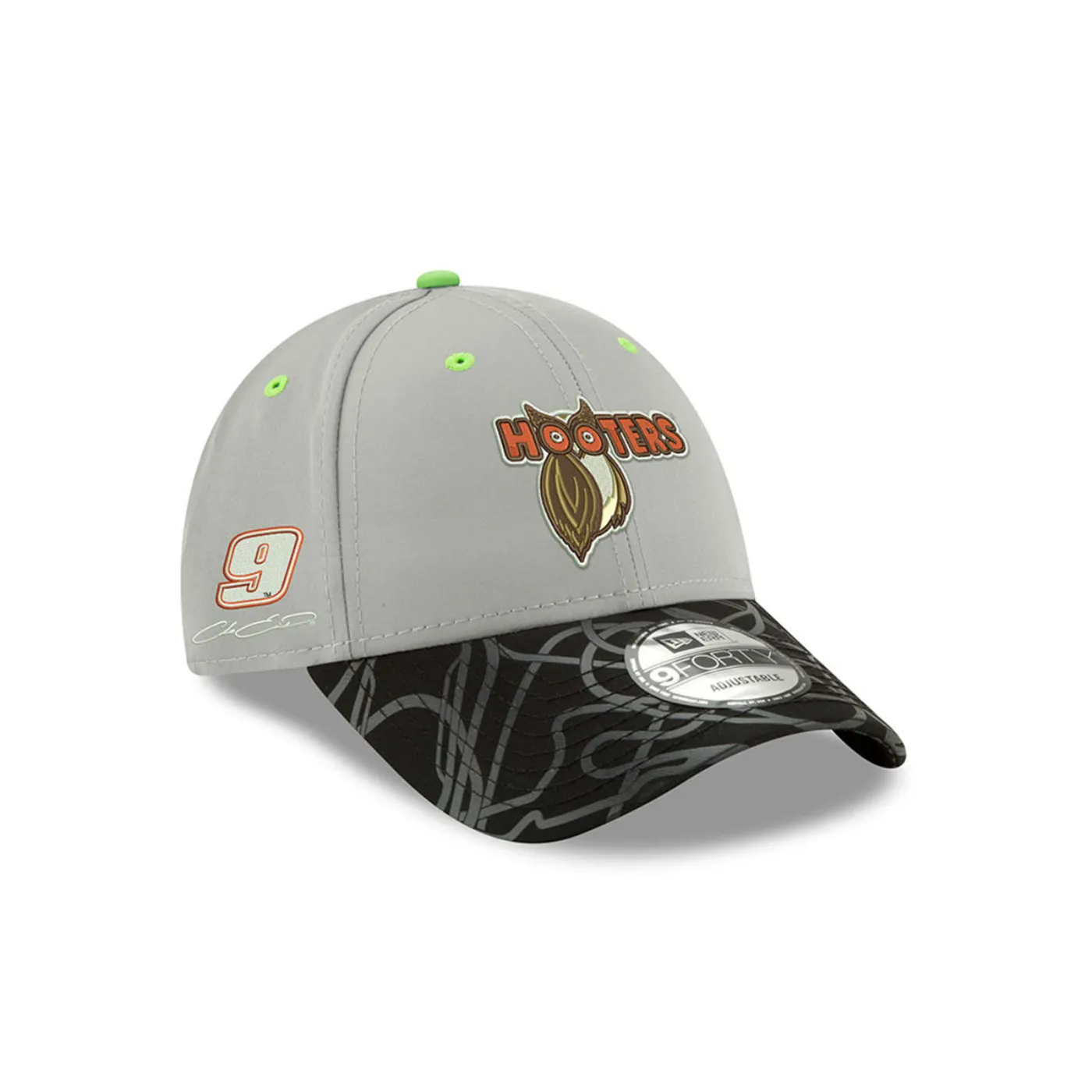 Hendrick Motorsports Chase Elliott #9 2019 NASCAR New Era Hooters Playoff Hat