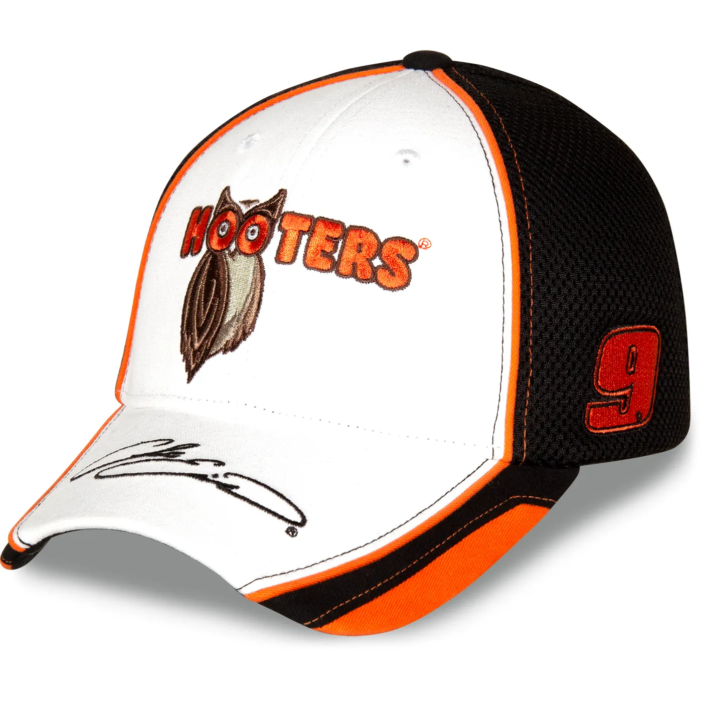 Hendrick Motorsports Chase Elliott #9 2022 Hooters Element Hat w/ Air Mesh