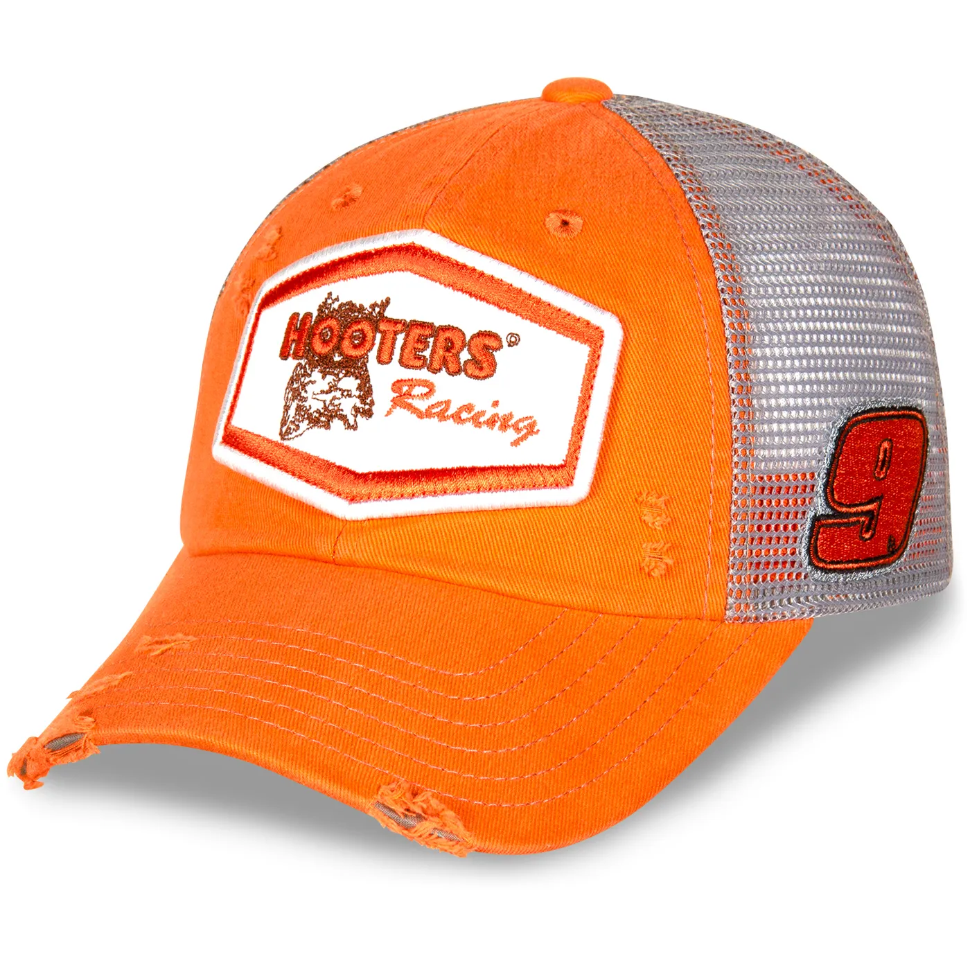 Hendrick Motorsports Chase Elliott #9 2022 Hooters Vintage Patch Hat