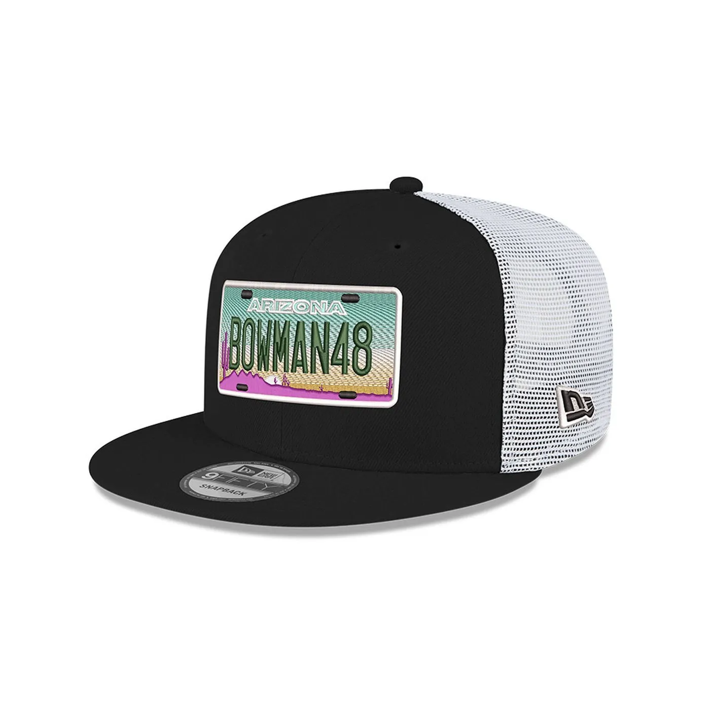 Hendrick Motorsports Alex Bowman #48 Arizona License Plate New Era 9FIFTY Trucker Cap