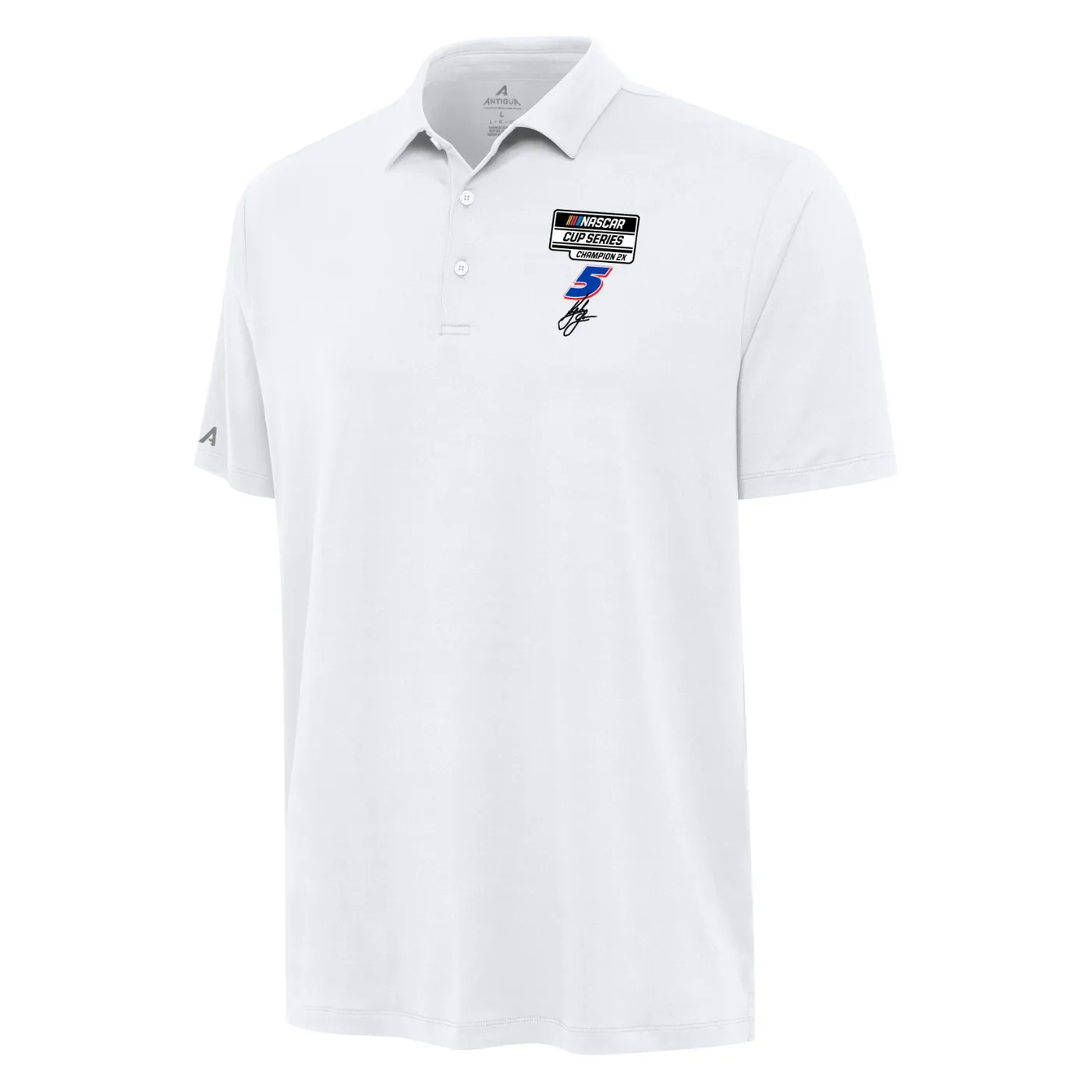 Hendrick Motorsports Kyle Larson #5 2X Champion Men's Reprocess Polo