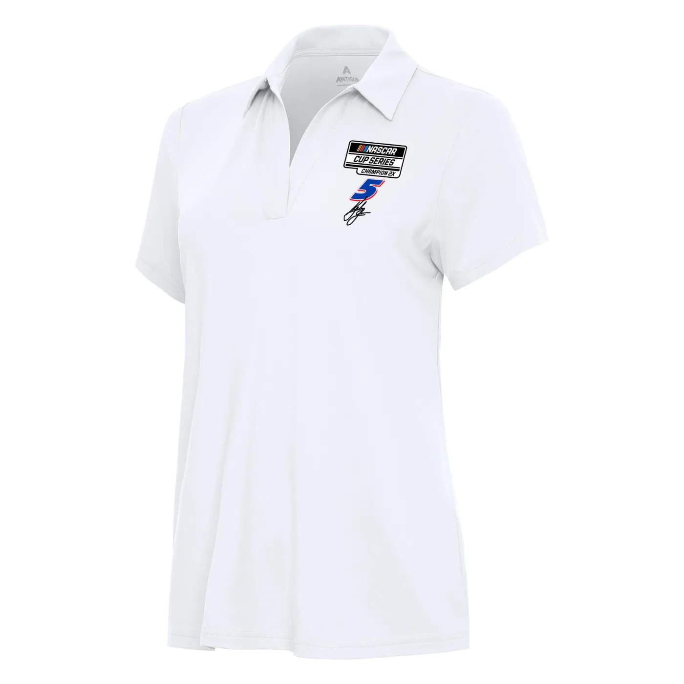 Hendrick Motorsports Kyle Larson #5 2X Champion Women's Era Polo