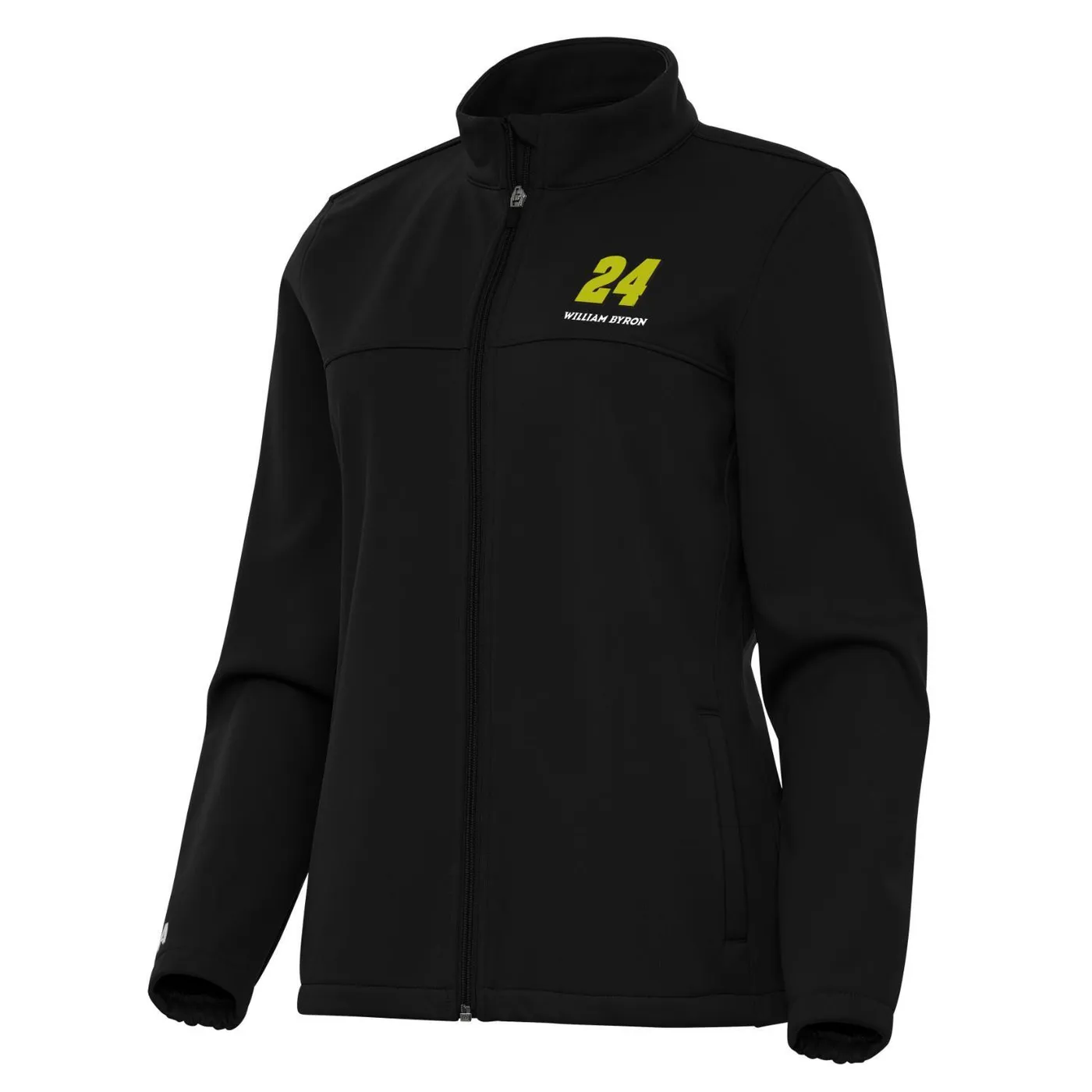 Hendrick Motorsports William Byron #24 Women's Links 2 Golf Jacket - Black