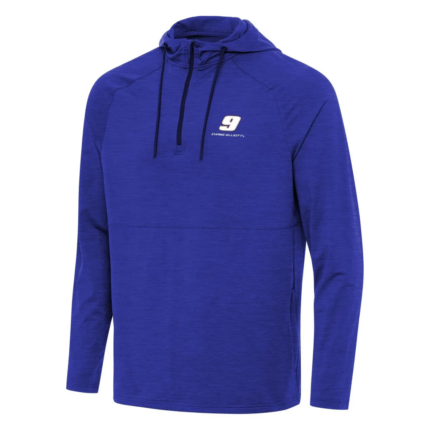 Hendrick Motorsports Chase Elliott #9 Spikes 2 1/4 Zip Pullover - Dark Royal Heather