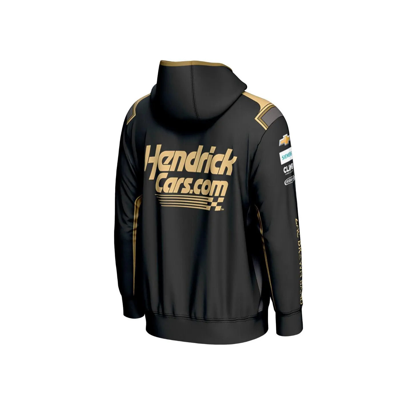 Hendrick Motorsports Kyle Larson #5 HendrickCars.com / Zac Brown Band Sublimated Black Hoodie