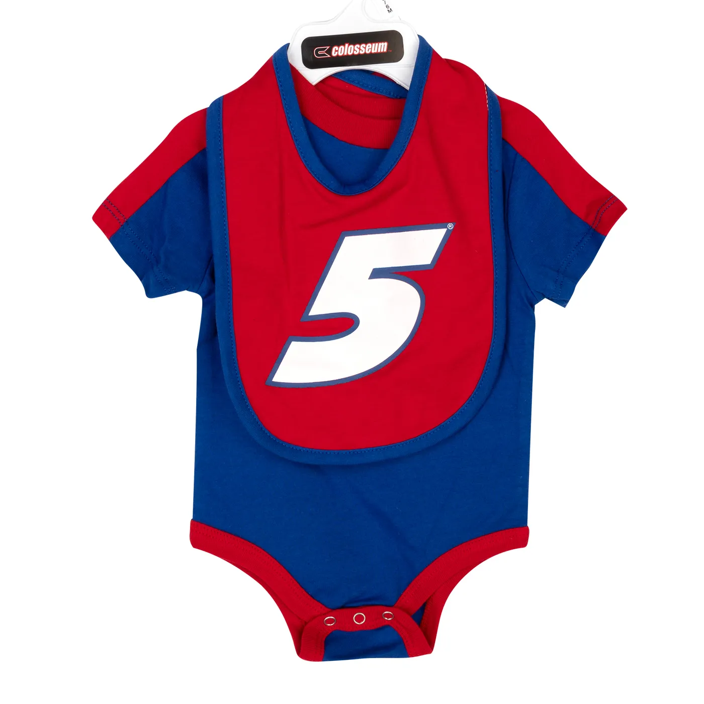 Hendrick Motorsports Kyle Larson #5 Infant Encore Onesie with Bib
