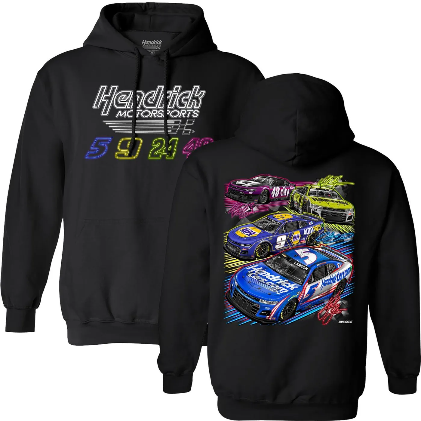 Hendrick Motorsports 2025 4 Car Hoodie