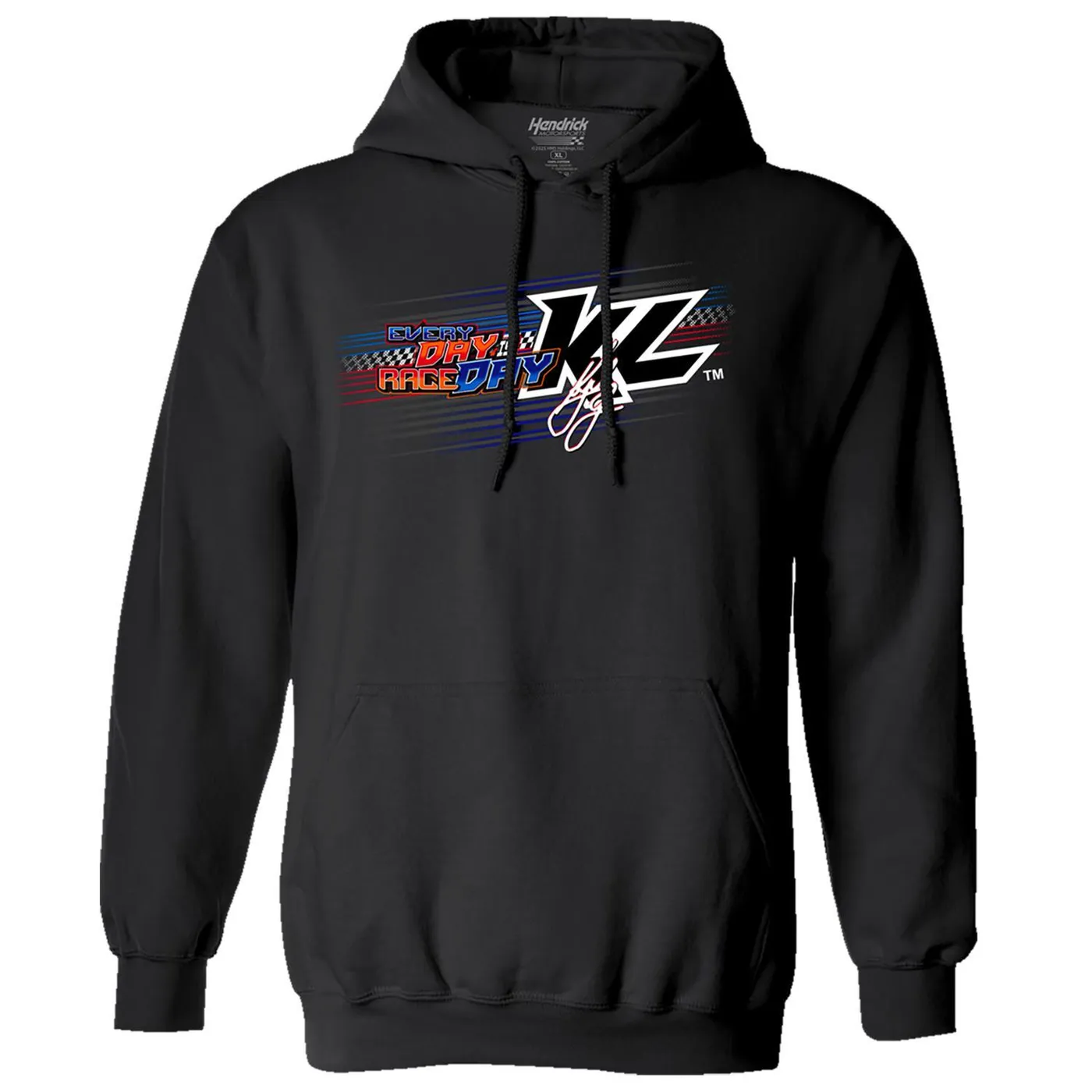 Hendrick Motorsports Kyle Larson #5 2025 HendrickCars.com Every Day is Race Day Hoodie