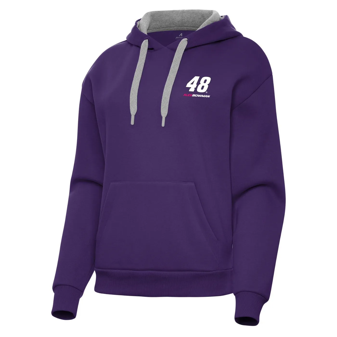 Hendrick Motorsports Alex Bowman #48 Women's Victory Pullover Hoodie - Dark Purple