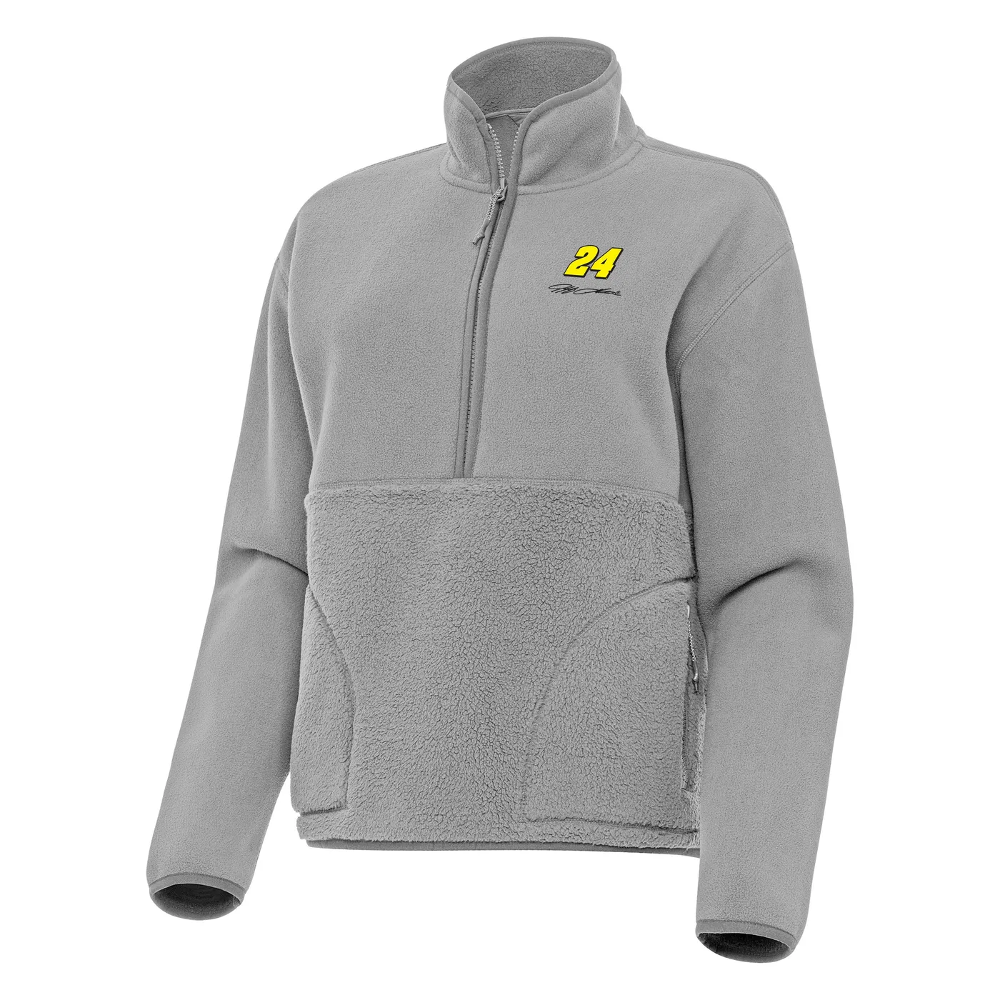 Hendrick Motorsports Jeff Gordon #24 Women's Figure 1/4 Zip Pullover - Skyscraper