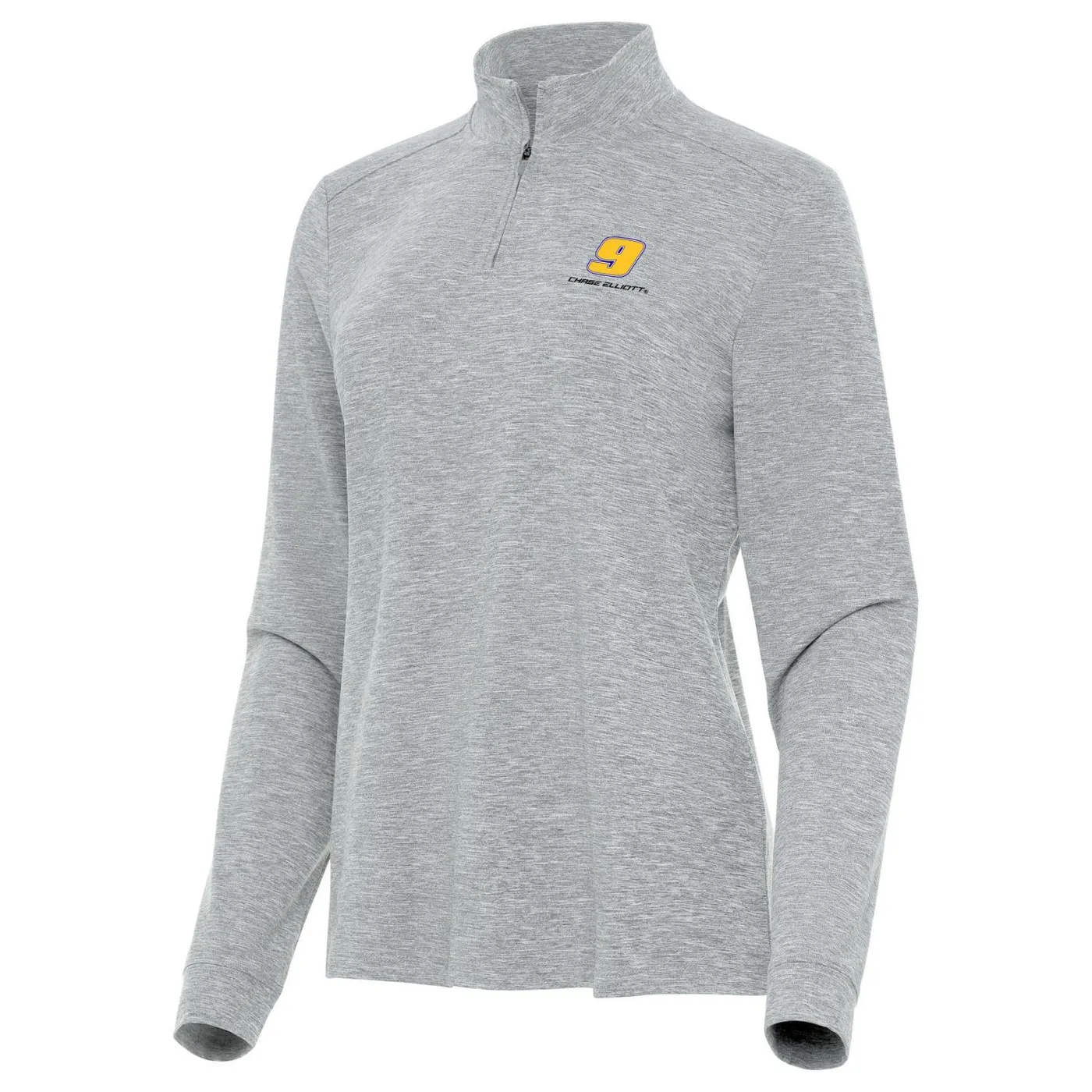 Hendrick Motorsports Chase Elliott #9 Women's Mentor 1/4 Zip Pullover - Skyscraper Heather