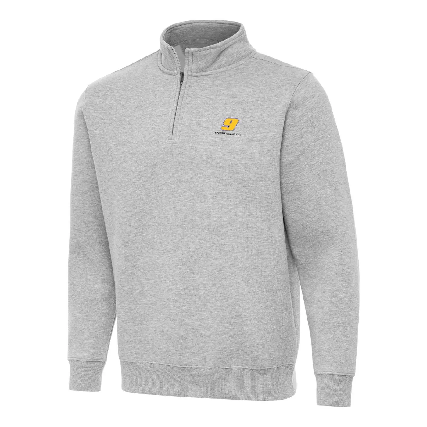 Hendrick Motorsports Chase Elliott #9 Victory 1/4 Zip Pullover - Grey Heather
