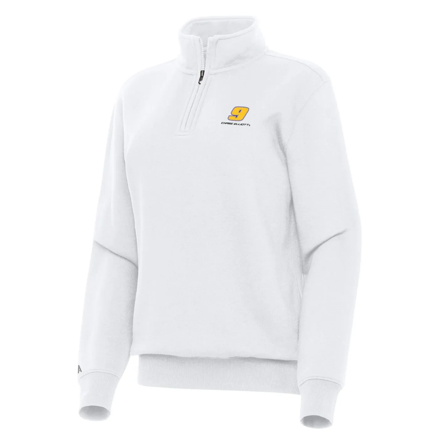 Hendrick Motorsports Chase Elliott #9 Women's Victory 1/4 Zip Pullover - White