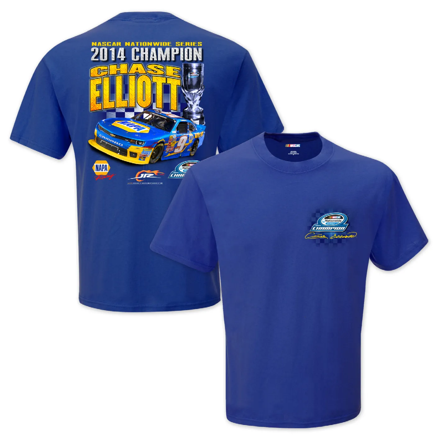 Hendrick Motorsports Chase Elliott #9 2014 Nascar Nationwide Series Champ Victory Lane Tee