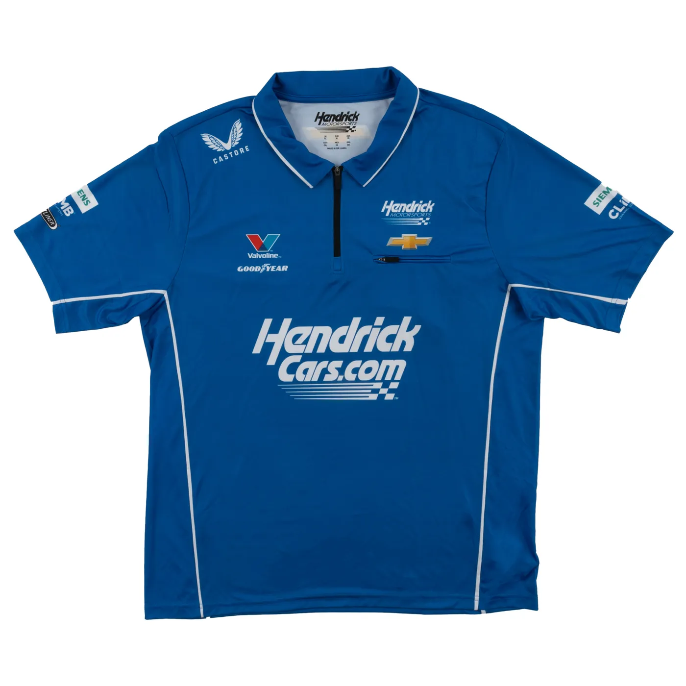Hendrick Motorsports Kyle Larson #5 Castore HendrickCars.com Polo Shirt