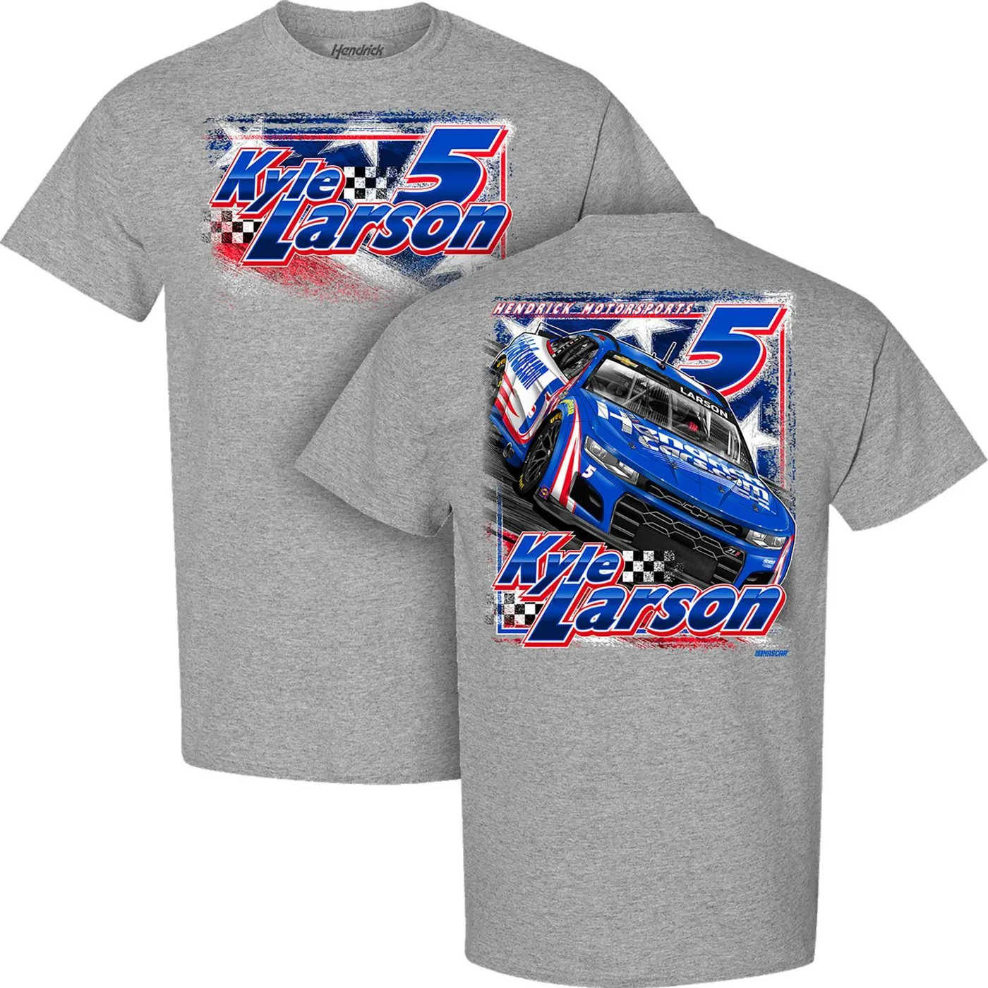 Hendrick Motorsports Kyle Larson #5 2025 HendrickCars.com T-shirt