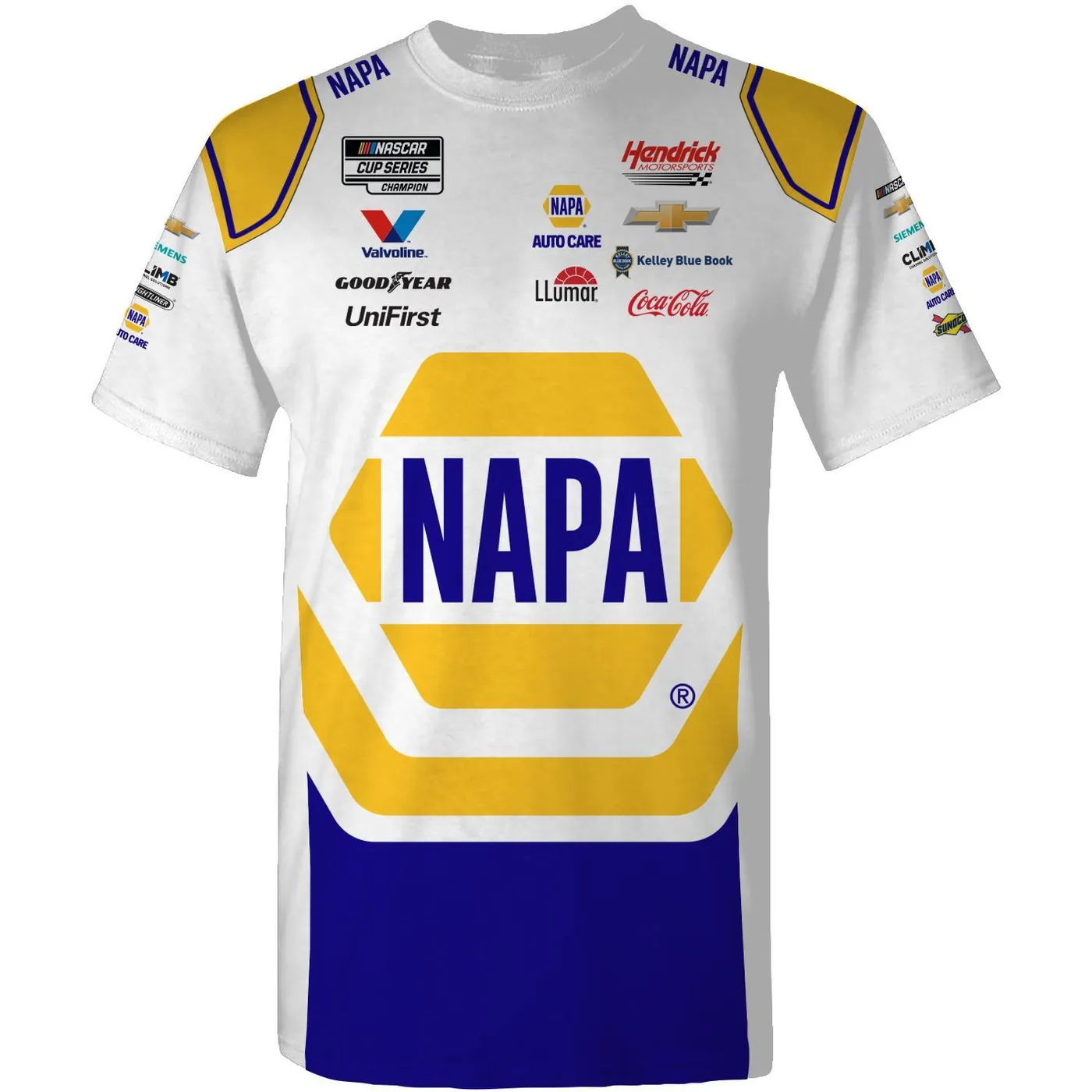 Hendrick Motorsports Chase Elliott #9 2025 NAPA Sublimated Uniform T-shirt