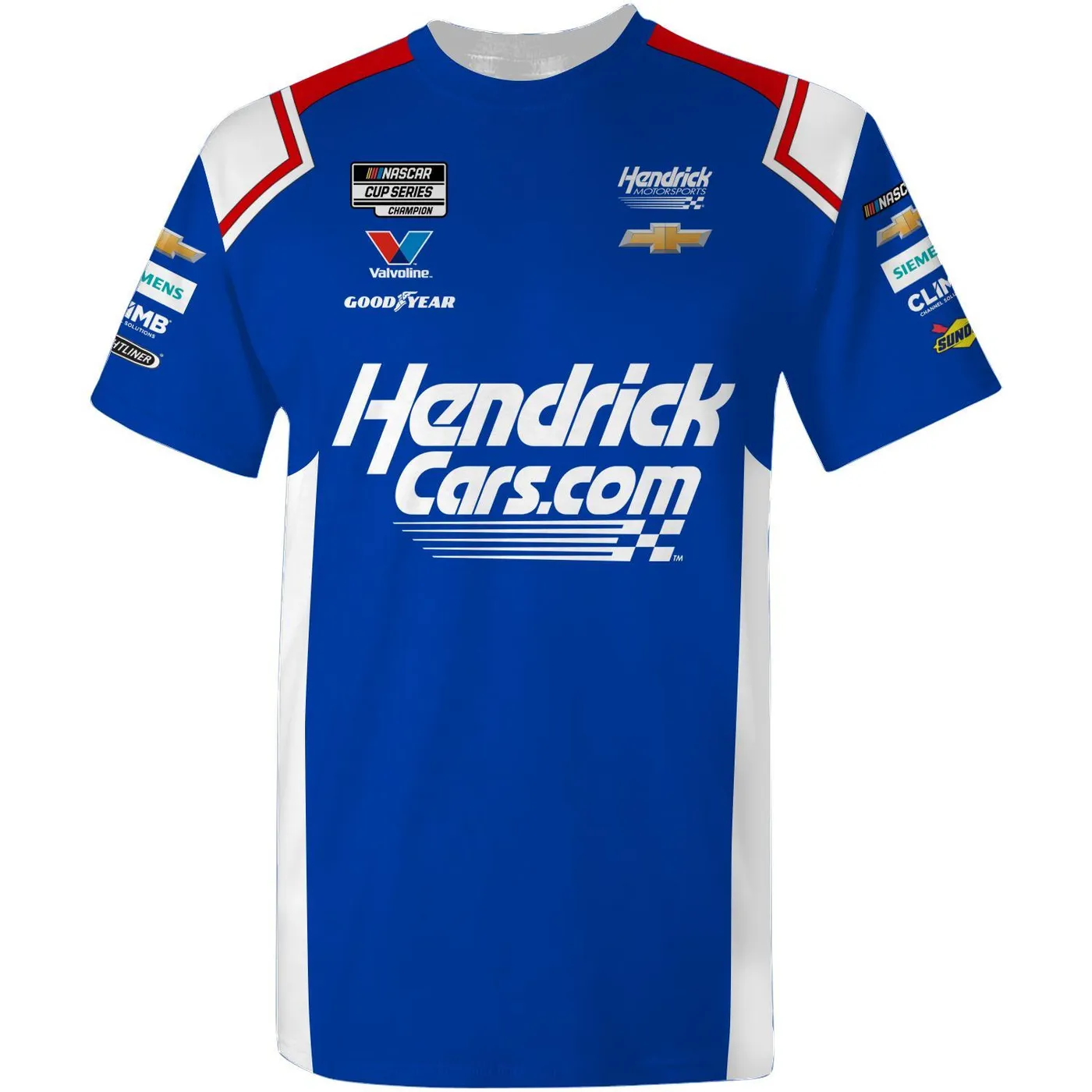 Hendrick Motorsports Kyle Larson #5 2025 HendrickCars.com Sublimated Uniform T-shirt